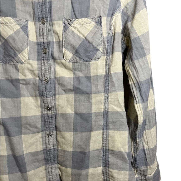 Woolrich Button Down Long Sleeve Shirt Size Medium - Picture 4 of 5